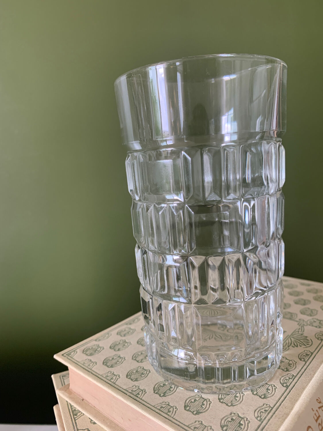 Orange juice glasses