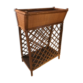 Rattan planter