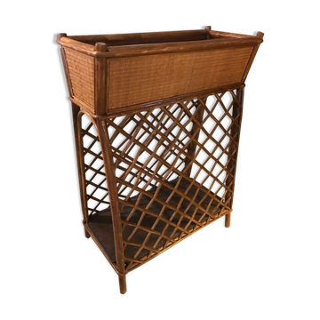 Rattan planter