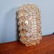 Amber bubble glass wall light, design Helena Tynell, 1970