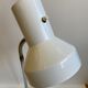 Lampe de bureau en métal blanc