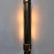 Rare Chrome Bauhaus Art Deco Wall Lamp Napako, 1940s
