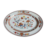 Oval dish in Limoges porcelain Bernardaud model Pondicherry