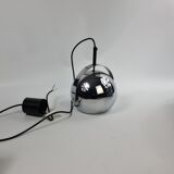 Vintage chrome pendant light