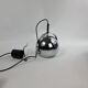 Vintage chrome pendant light