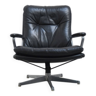 'Gentilina' swivel lounge chair by André Vandenbeuck for Strässle, 1960s