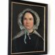 Antique Vintage Oil Portrait Painting of a Dutch Lady, 19th Century