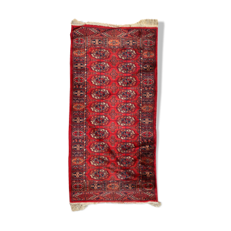 70x142 cm wool bukhara-style carpet