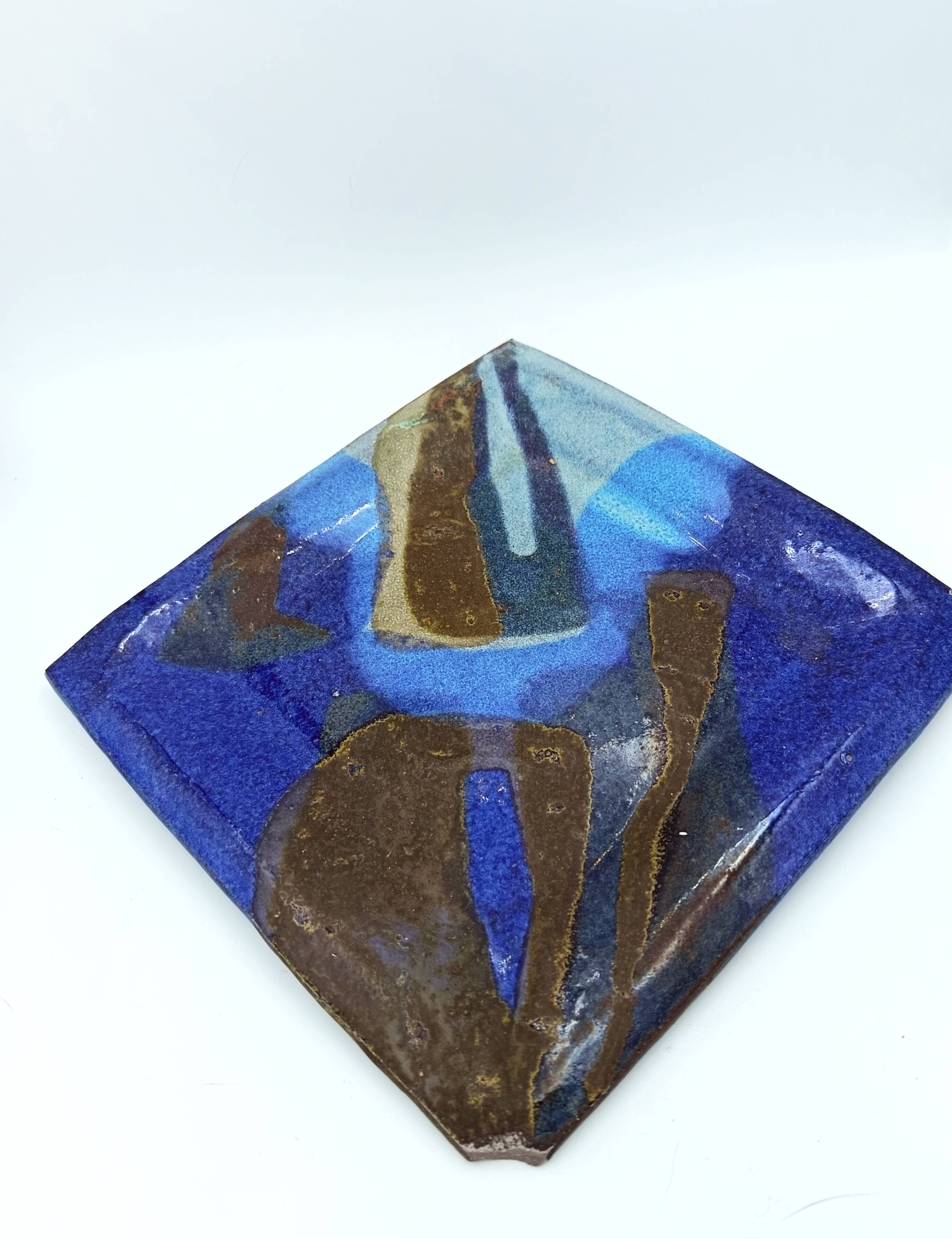 Ceramic plate Jean Cacheleux - Puisaye