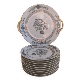 Lot assiettes dessert et plat Limoges