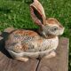 Hand-painted retro rabbit terrine Caugant 💐