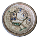 Ceramic dish with bird design, Le Mûrier Vallauris style (12 cm)