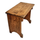 Table d'appoint ancienne banc en merisier 19ème siècle
