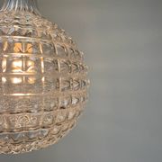 Suspension en verre cristal par Peill & Putzler 1960