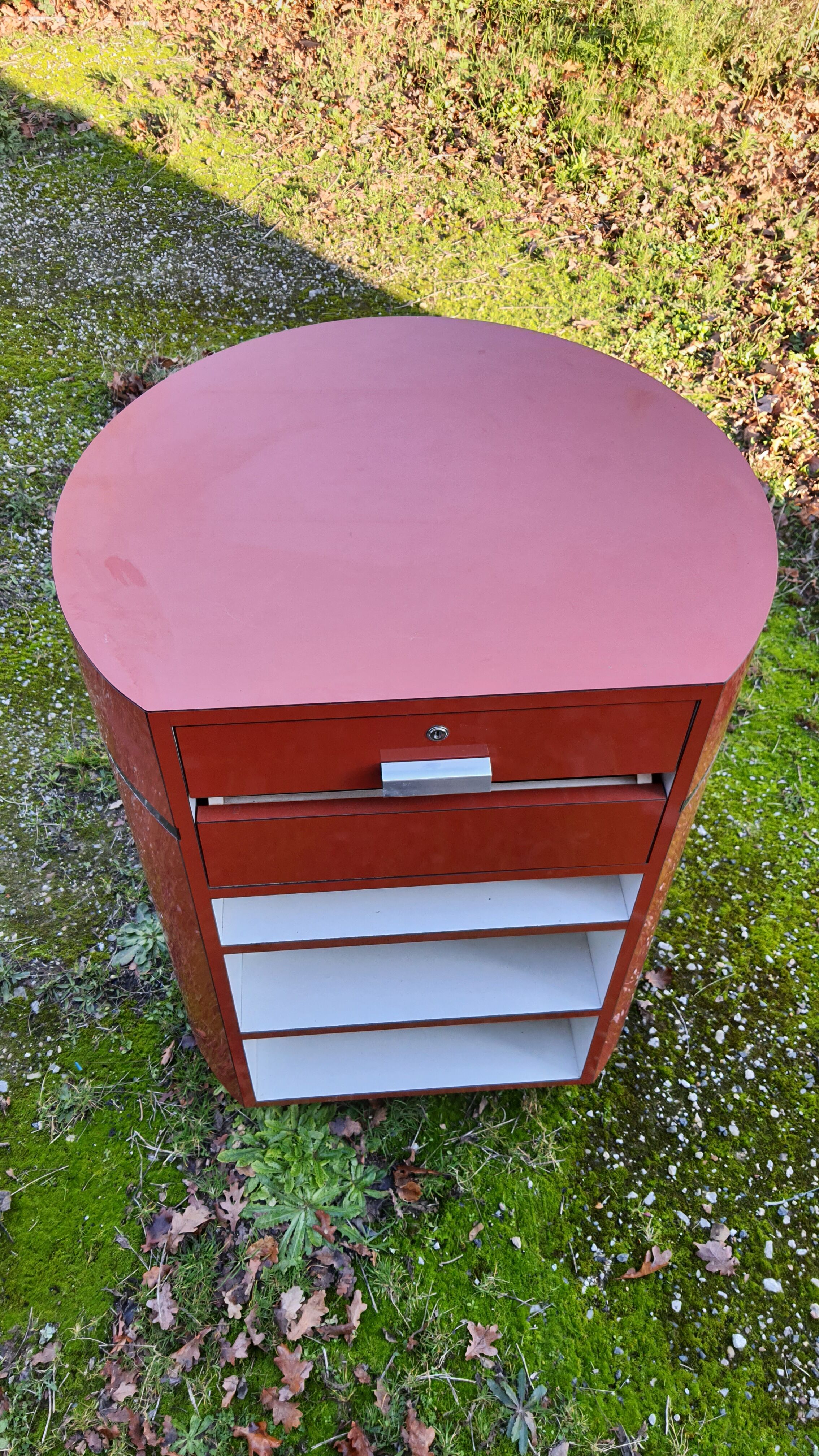 Cash desk, furniture trade, vintage