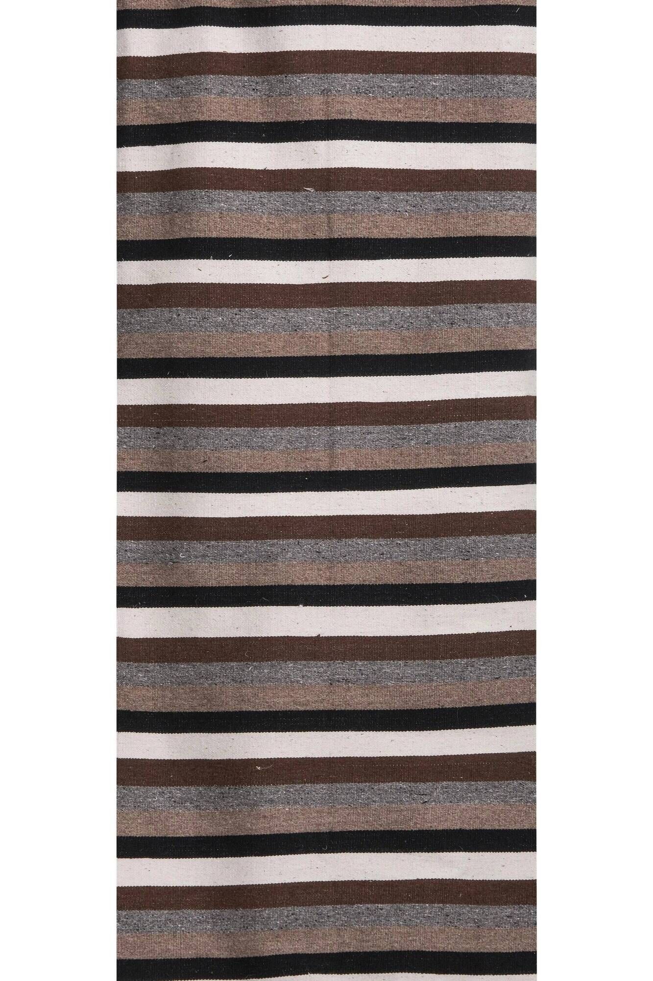 Vintage Turkish hallway rug 77x851 cm