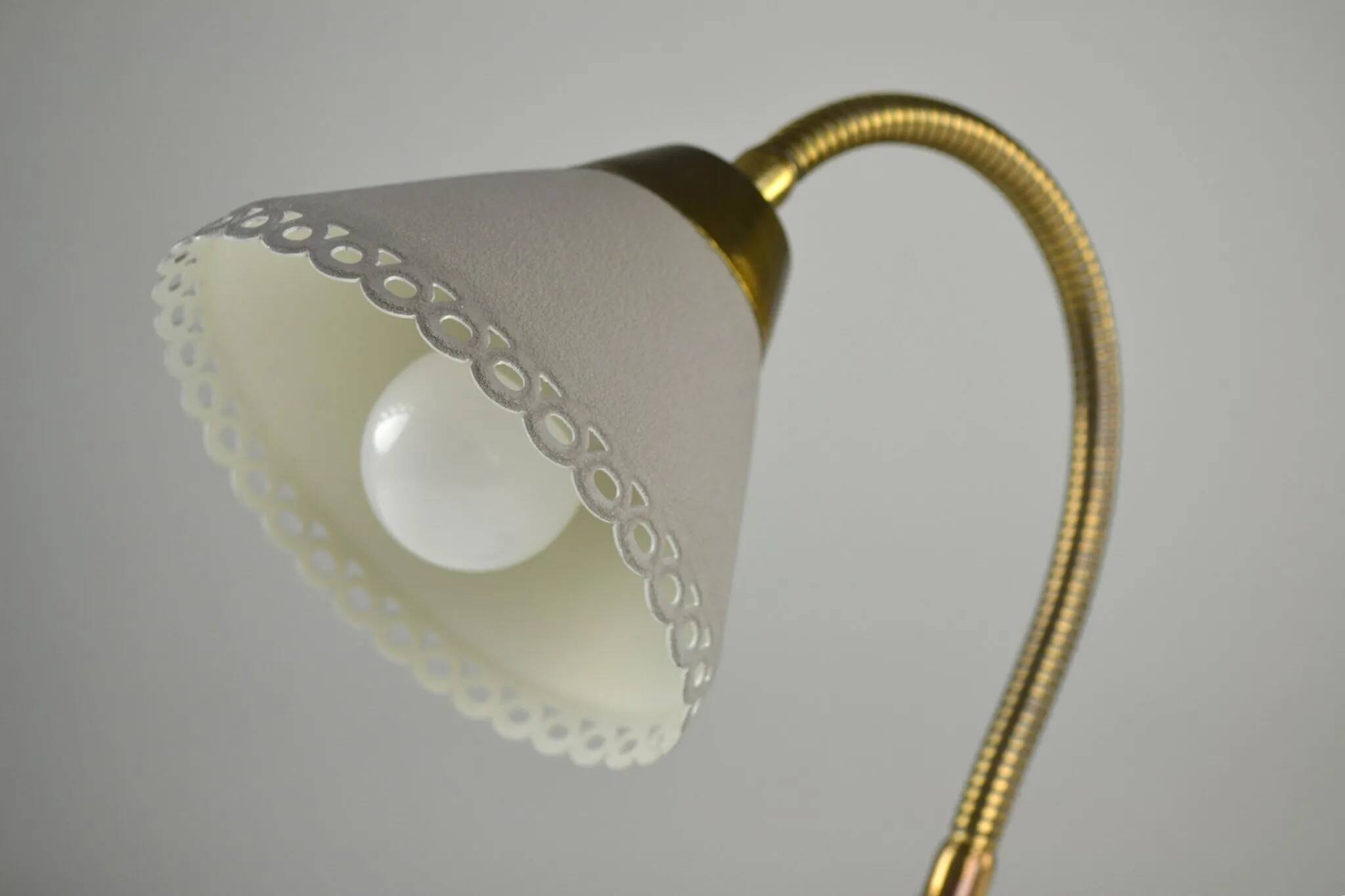 Eric Wärnå for EWÅ Armaturfabrik, Värnamo, Sweden — Model B49 Table/Wall Lamp, 1950s