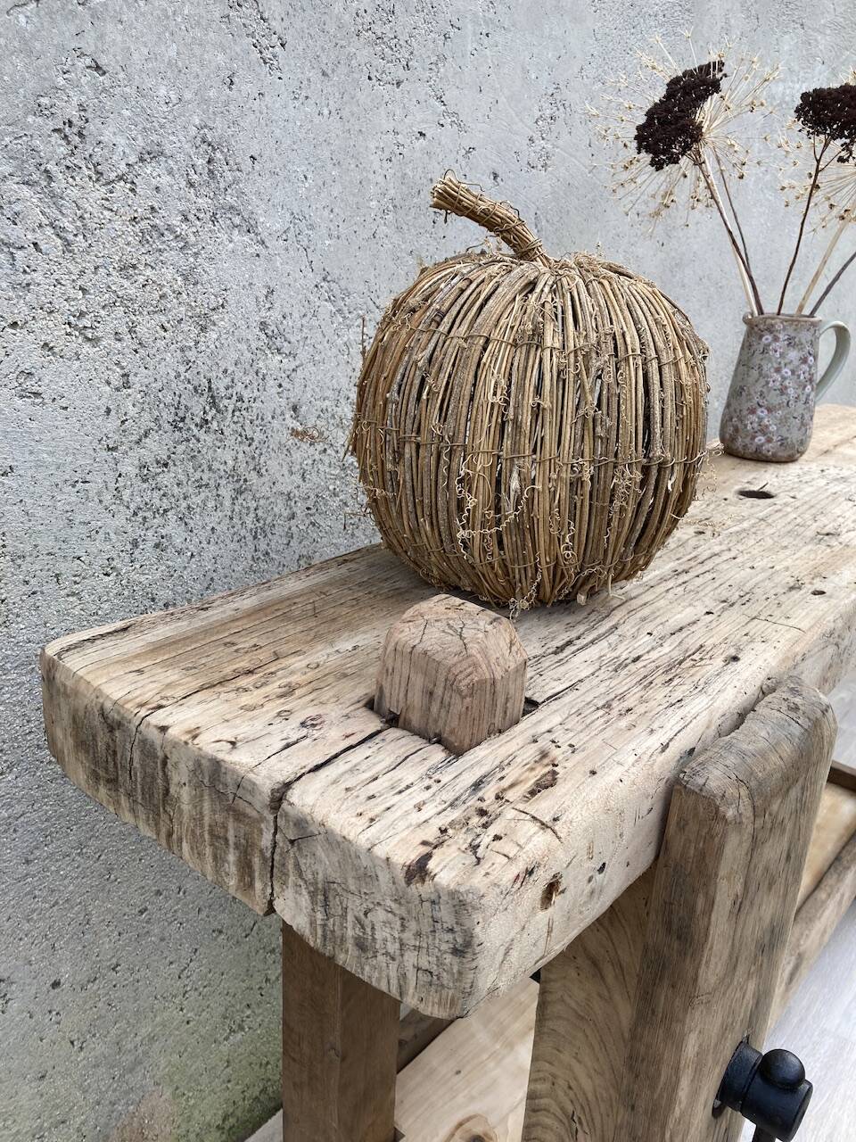 Old small carpenter's workbench