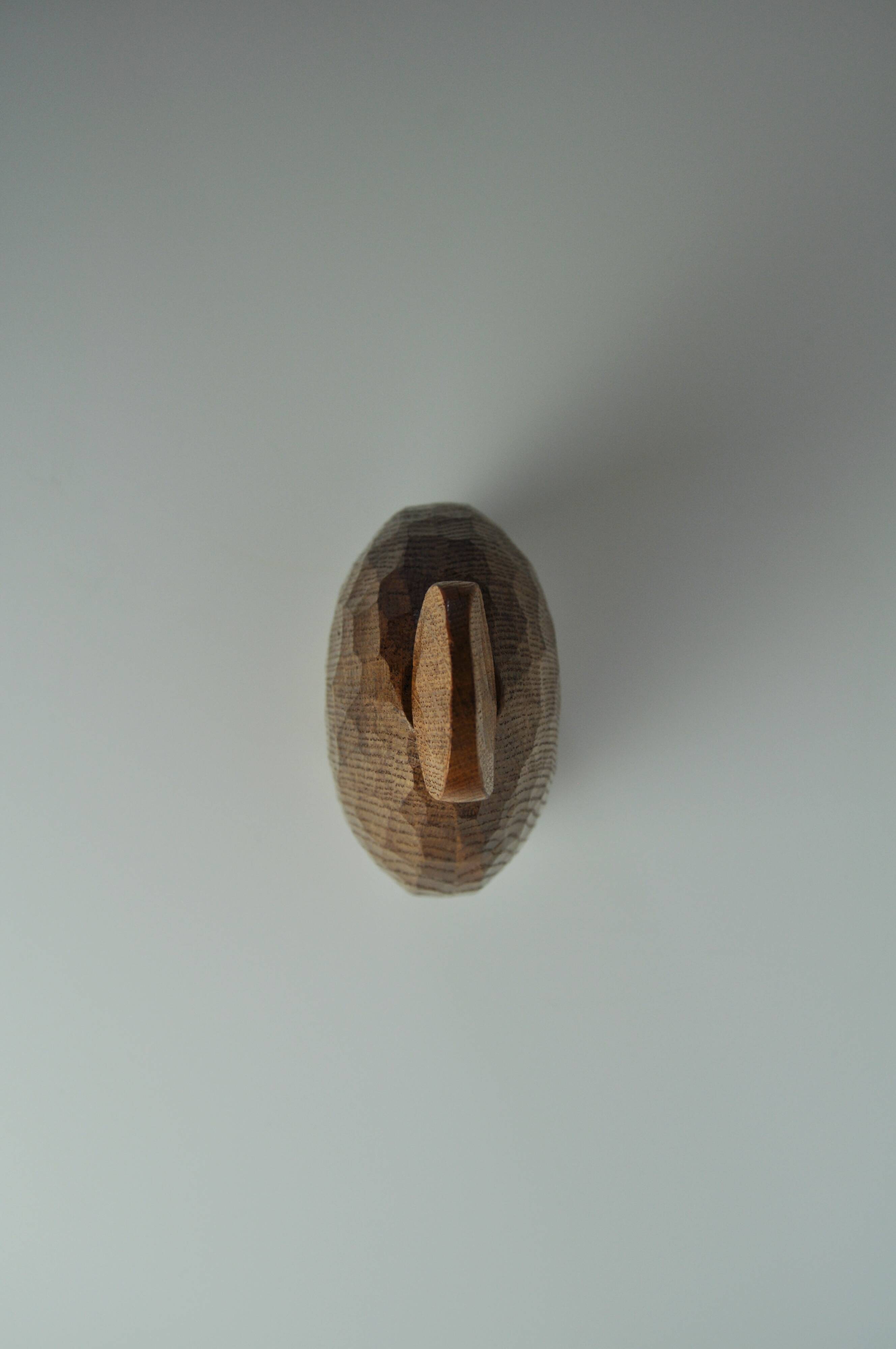 Rare vintage wooden carafe by Simon Bottel, 1950s
