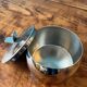Metal sugar bowl Guy Degrenne France