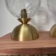 Pair of wall or ceiling lights - balls