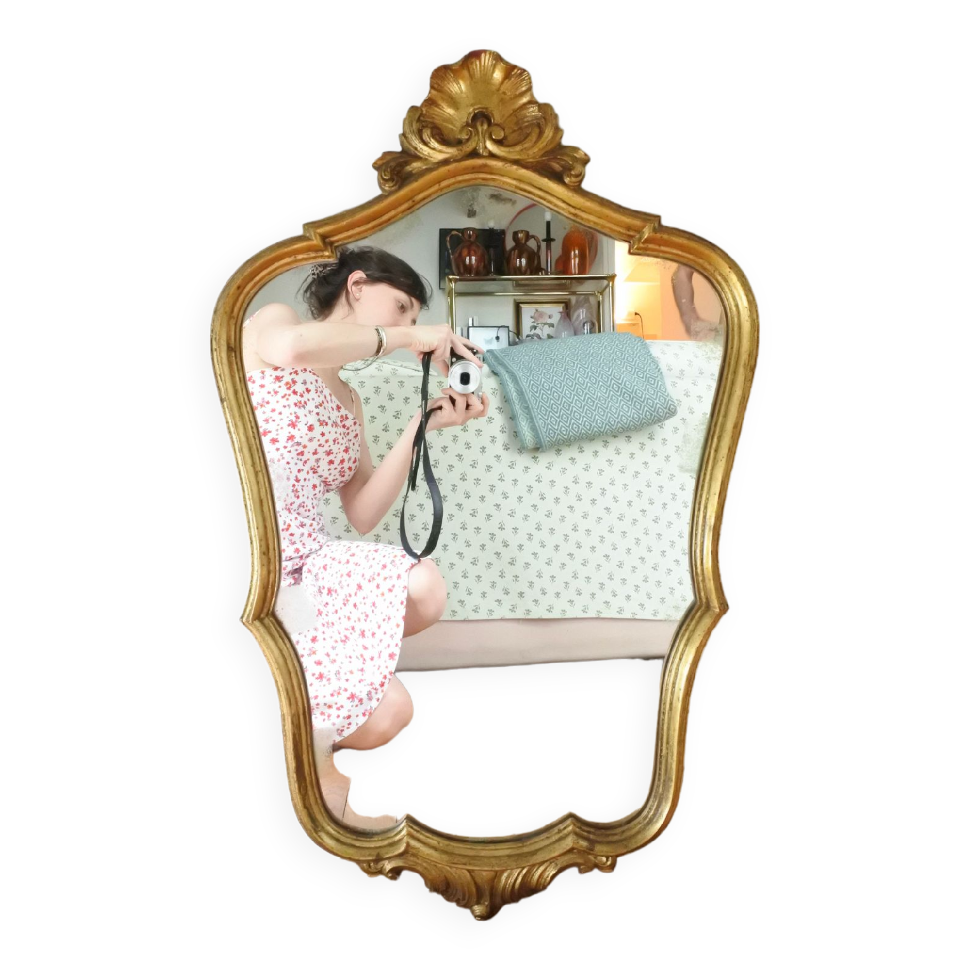 Baroque mirror 70x50