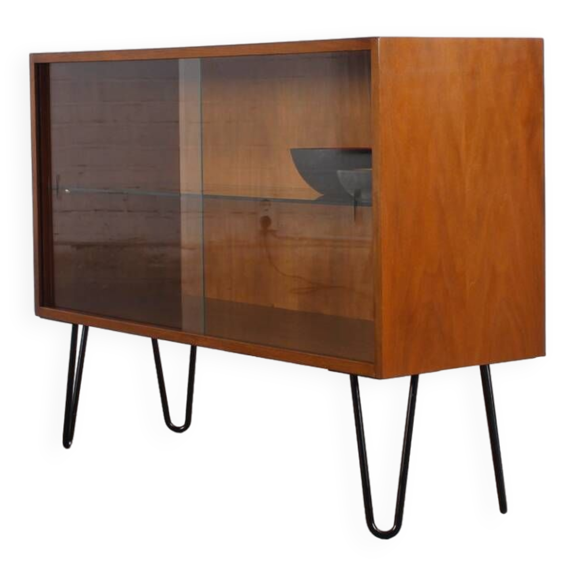 Vitrine vintage mid century design 50s 60s