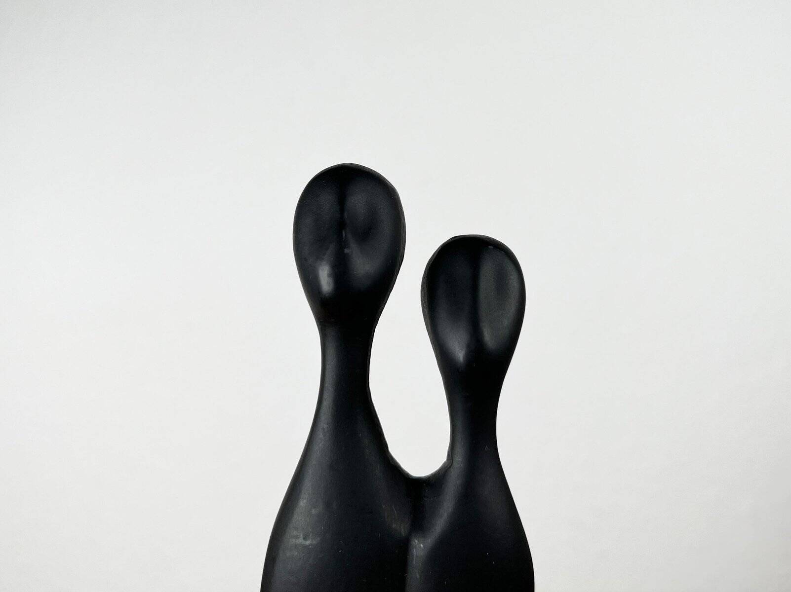 Postmodern metal sculpture Two Become One by Louise Hederström for Ikea, 1990s.