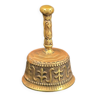 Table bell in solid bronze