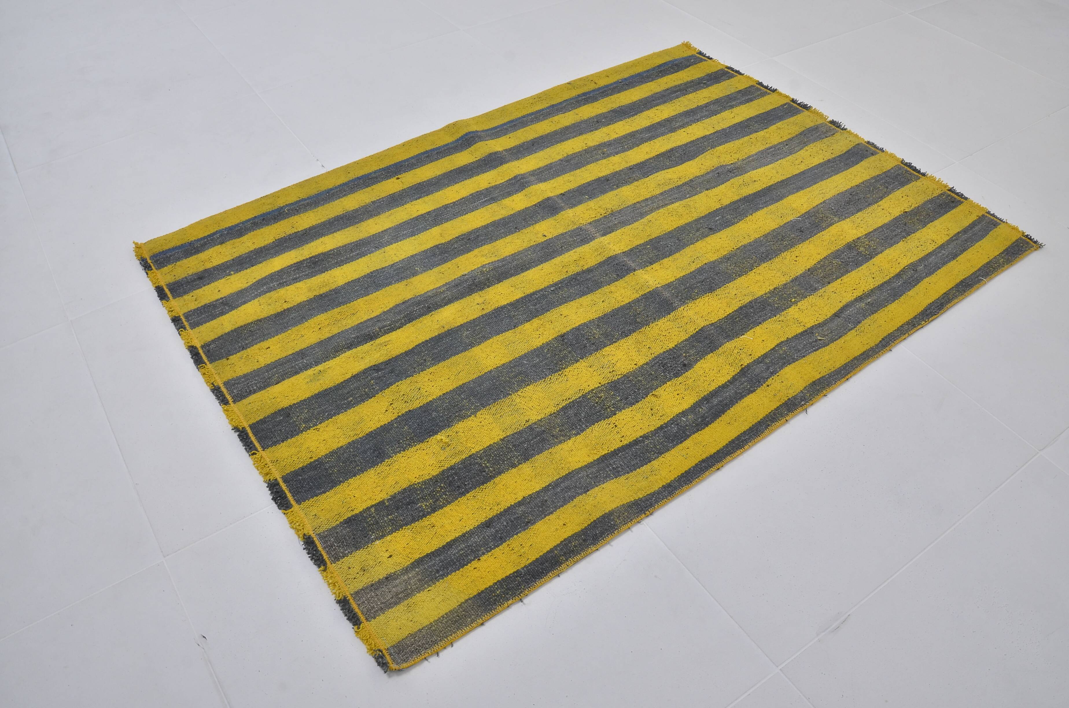 Stripe Anatolian Turkish Kilim Rug sku 3973