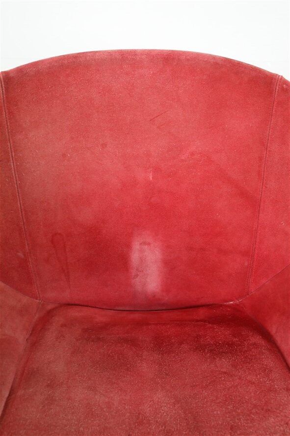 Set of 2 Lusch Balloon Chairs / suede armchairs / cocktail chairs / Mid Century Modern Design / 1960s