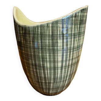 Saint-Clément Earthenware Vase 1950s