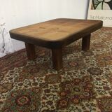 Ceramic coffee table by Barrois Vallauris