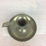 Candle holder golden brass cellar rat