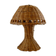 Rattan table lamp