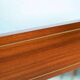 Miroir design vintage scandinave, miroir MidMod en teck