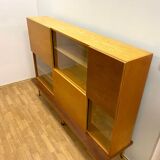 Retro cabinet / bookcase, Brussels style, 1960s