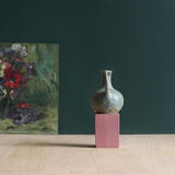 Two-handled stoneware vase from Marlotte