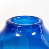 Vintage spherical glass vase by Gunnel Sahlin for Kosta Boda, Sweden, 1980s