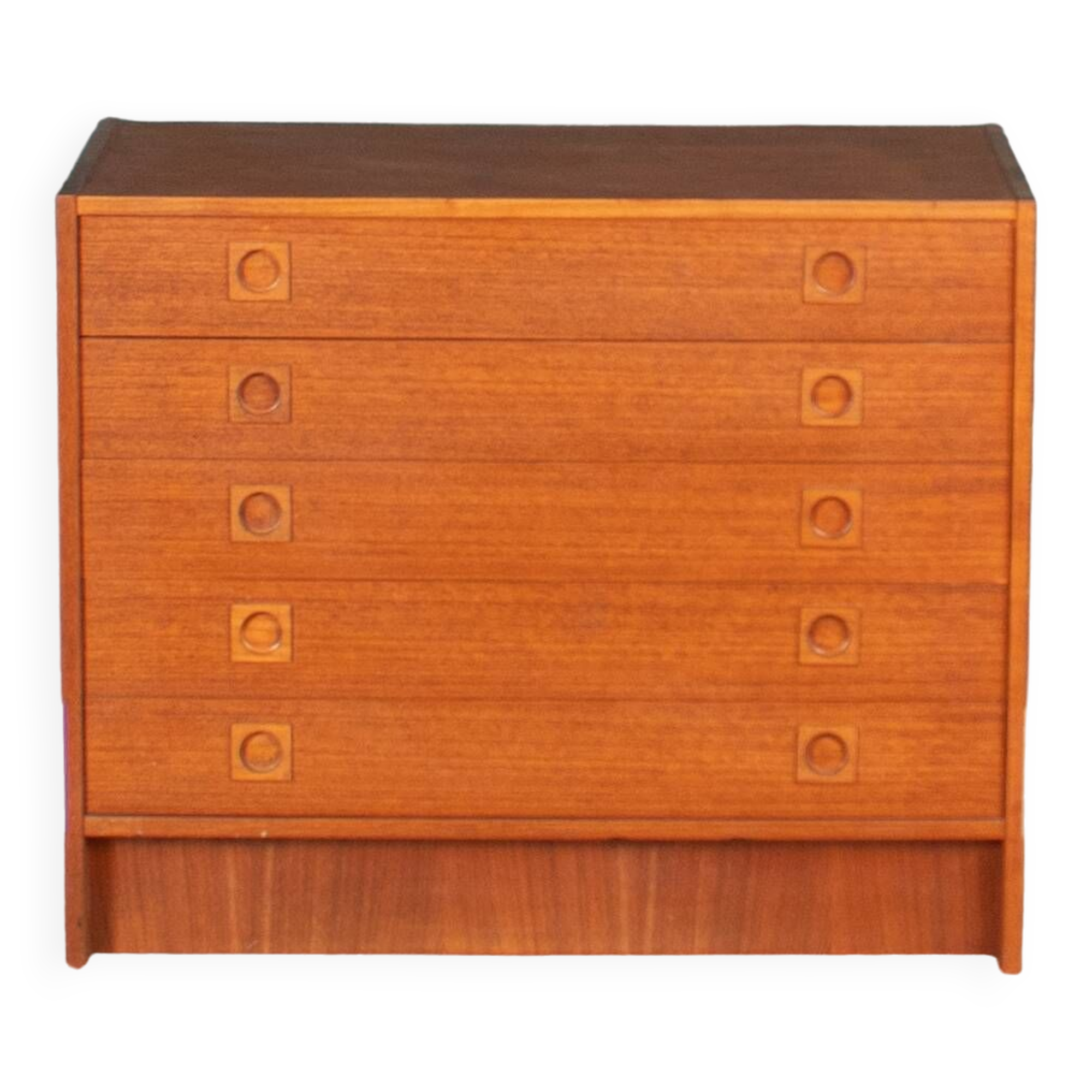 Retro Teak 1960s Danish Chest Of Drawers