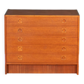 Retro Teak 1960s Danish Chest Of Drawers