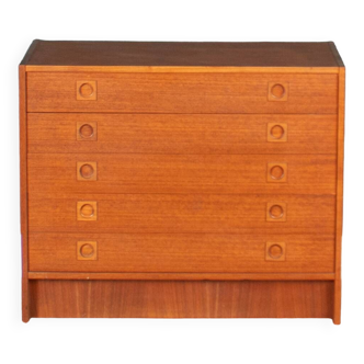 Retro Teak 1960s Danish Chest Of Drawers