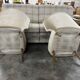 Ensemble de 2 fauteuils cocktail vintage / fauteuils / petits fauteuils