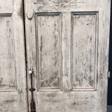 Art Deco double-leaf glass door