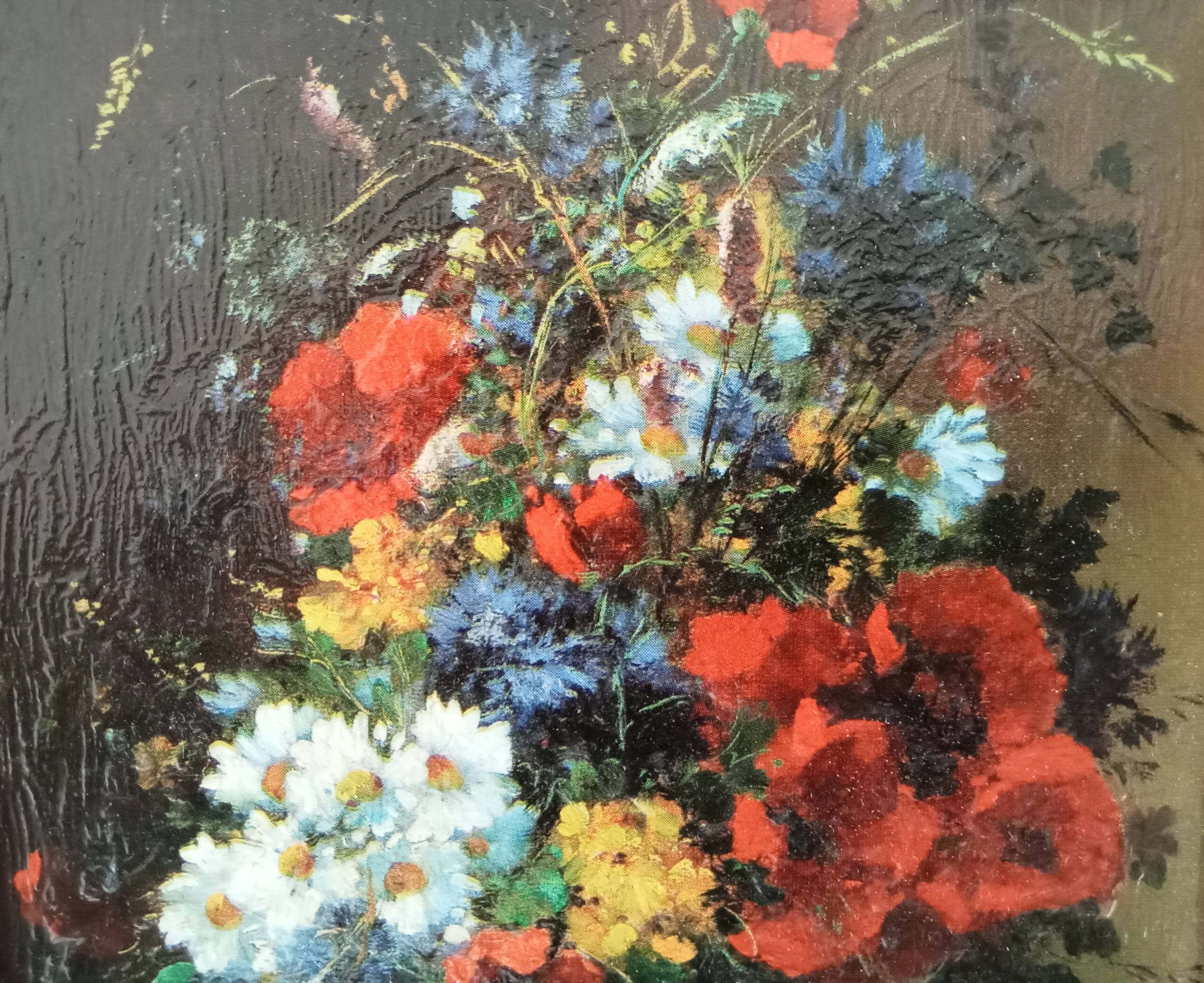 Small format oil painting still life