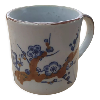 Mug vintage Sakura type grès