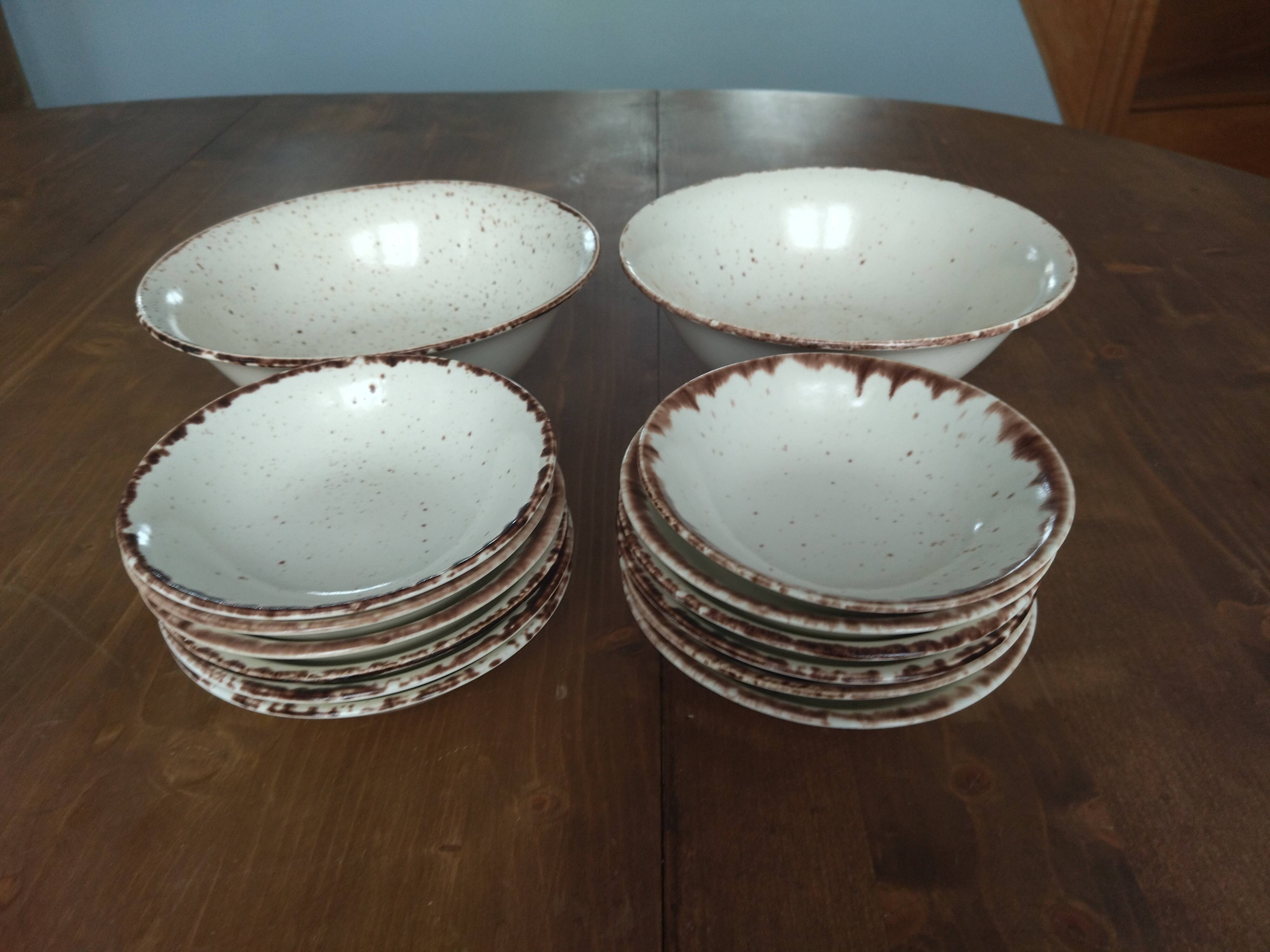 Fruit service Gien Lanzarote in vintage sandstone