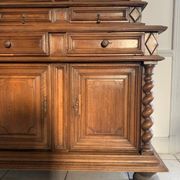 Buffet 2 corps, style louis xiii, xviième siècle