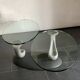 Table basse papillon vintage
