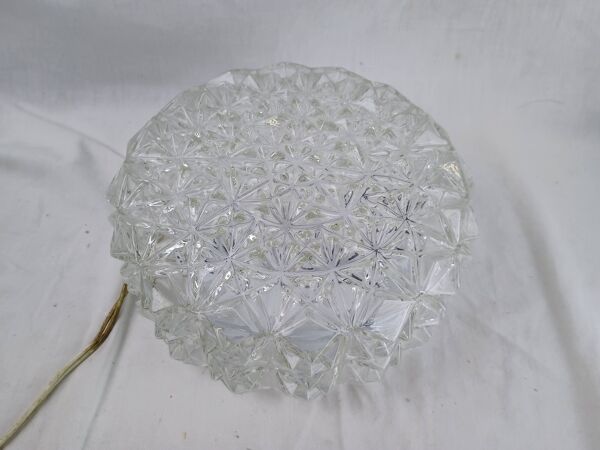 Superbe plafonnier français vintage vianne